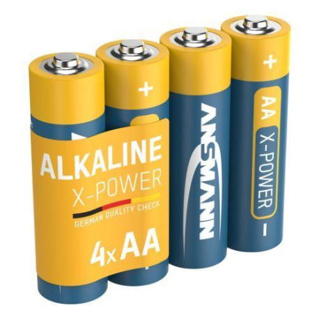 Ansmann X-Power Alkaline Battery AA LR6 4 pcs. shrink