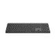 Gembird Dual-mode pro-business slim wireless keyboard, 2.4G BT, US layout