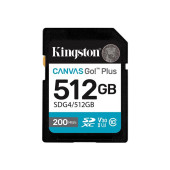 KINGSTON 512GB SDXC Canvas Go Plus Gen4