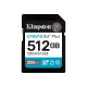 KINGSTON 512GB SDXC Canvas Go Plus Gen4