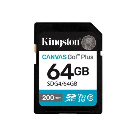 KINGSTON 64GB SDXC Canvas Go Plus Gen4