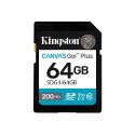 KINGSTON 64GB SDXC Canvas Go Plus Gen4