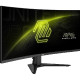 Monitor MSI MAG 346CQDF E20 / 86,4 cm (34") / 3440x1440 (UWQHD) / Rapid VA / UWQHD (3440 x 1440): 200Hz, HD (1720 x 720): 400