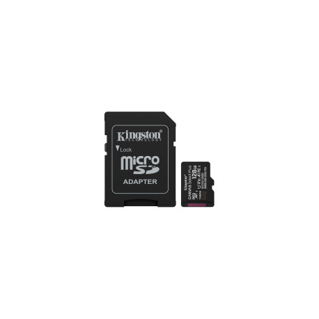 Kingston 128GB microSDXC Canvas Select Plus Gen3 150MB/s A1 Card + Adapter