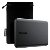 Toshiba External Hard Drive Canvio Basics Excl (2.5" 1TB, USB3.2 Gen 1, Black)