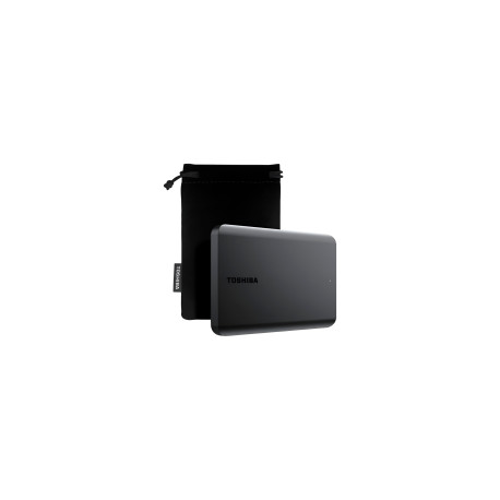 Toshiba External Hard Drive Canvio Basics Excl (2.5" 1TB, USB3.2 Gen 1, Black)