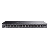 TP-Link SG3452 Omada 48-Port Gigabit L2+ Managed Switch with 4 SFP Slots, 48× Gigabit RJ45 ports and