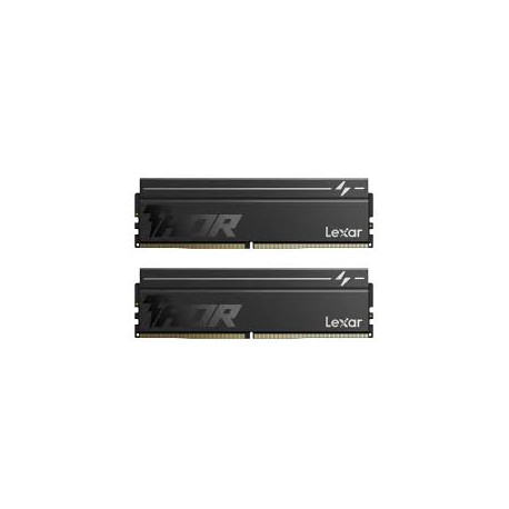 Lexar THOR 2.0 DDR5 6000 CL38 1.3V Memory with heatsink, Dual pack, Black Color