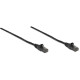 Intellinet Cat6, CCA, U/UTP, PVC, RJ45, 10m, crni