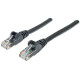 Intellinet Cat6, CCA, U/UTP, PVC, RJ45,15m, crni