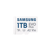Spominska kartica Samsung EVO Plus, micro SDXC, 1TB, 160MB/s, U3, V30, A2, UHS-I, z adapterjem