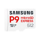 Spominska kartica Micro SDXC Express 7.1, 512GB, Samsung P9 Express, 800MB/s, MB-MK512T/WW