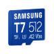 Spominska kartica Samsung T7, micro SDXC, 512GB, U3, V30, A2, UHS-I, 170 MB/s