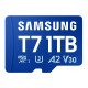 Spominska kartica Samsung T7, micro SDXC, 1TB, U3, V30, A2, UHS-I, 170 MB/s