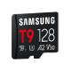 Spominska kartica Samsung T9, micro SDXC, 128GB, U3, V30, A2, UHS-I, 200 MB/s