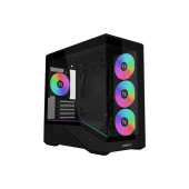 Računalniško ohišje Lian Li Vector V100 MINI, Micro-ATX, kaljeno steklo, črno