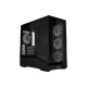 Računalniško ohišje Lian Li Vector V100 MINI, Micro-ATX, kaljeno steklo, črno