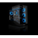 Računalniško ohišje Lian Li Vector V100 MINI, Micro-ATX, kaljeno steklo, črno