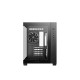 Računalniško ohišje DeepCool CG330 3F, micro-ATX, kaljeno steklo, črno