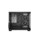 Računalniško ohišje DeepCool CG330 3F, micro-ATX, kaljeno steklo, črno