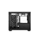 Računalniško ohišje DeepCool CG330 3F, micro-ATX, kaljeno steklo, črno