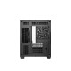 Računalniško ohišje DeepCool CG330 3F, micro-ATX, kaljeno steklo, črno