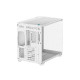 Računalniško ohišje DeepCool CG530, ATX, Midi-Tower, kaljeno steklo, belo