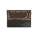 ASUS ROG Azoth Extreme Edition 20, NX Snow, PBT, OLED, RGB, USB, US