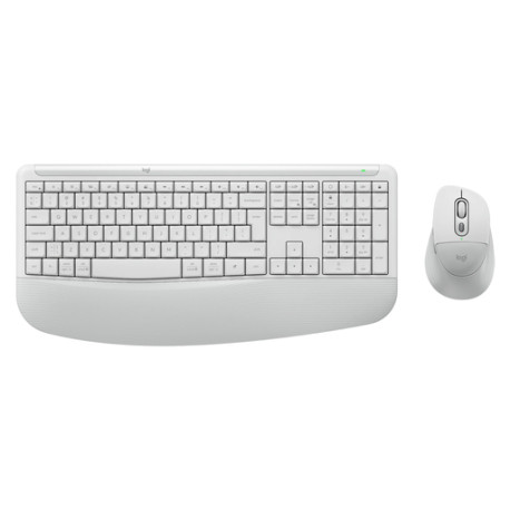 Tipkovnica in miška Logitech Signature Comfort Plus MK880, bela, SLO g.