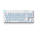 MCHOSE Mix 87 Hall Efect Magnetic Switch Gaming Keyboard, White, 80%, MC-Mix87-4 /HR znakovi/