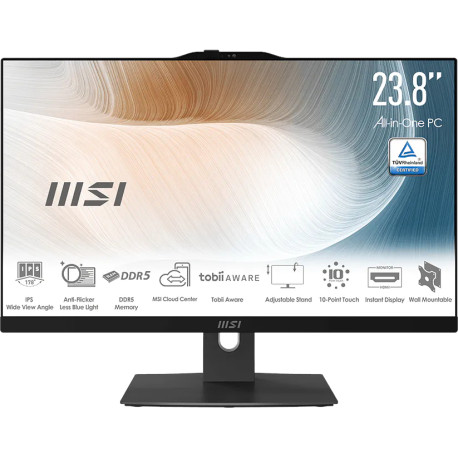 All-in-One PC Modern AM242P 1M-2088XEU Core 5 / 16GB / 512GB SSD / 24" FHD / Windows 11 Pro (black)