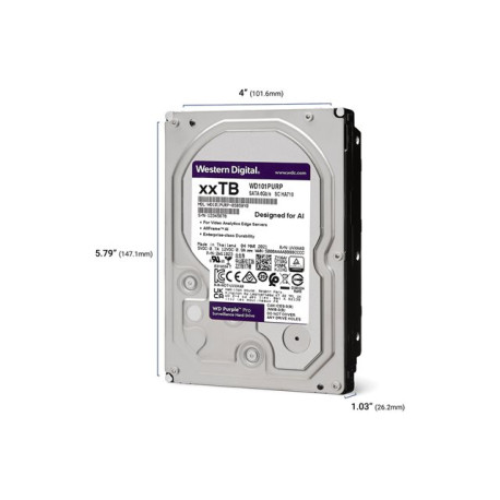 WD Purple Pro 22TB SATA 6Gb/s 3.5inch