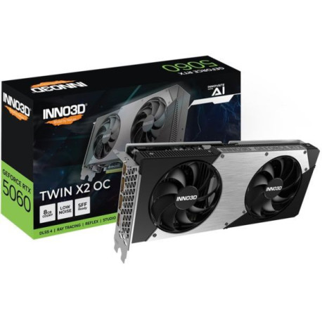 INNO3D GeForce RTX 5060 TWIN X2 OC V2, 8GB GDDR7