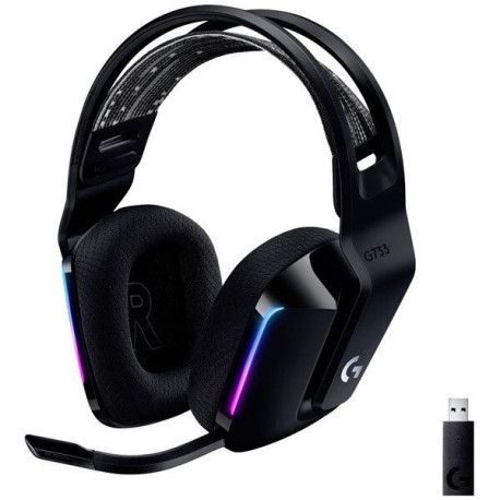 Logitech G733 LIGHTSPEED Wireless Gaming Headset with LIGHTSYNC RGB