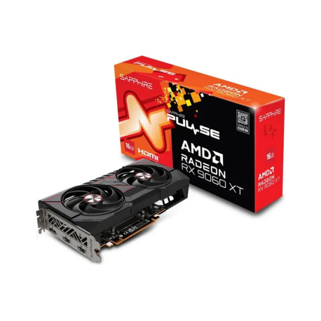 Sapphire Pulse Gaming Radeon RX 9060 XT 16GB GDDR6, PCIe 5.0x16, 2×HDMI/1×DP