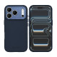 Rixus ProShield Case For Apple iPhone 17 Pro, 18 Pro Dark Blue