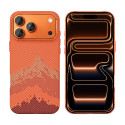 Rixus Alpine Ultra-Slim Case With MagSafe Compatible RXD081 For Apple iPhone 17 Pro, 18 Pro Mountain Orange