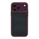 Rixus Mag Carbon With MagSafe Compatible For Apple iPhone 17 Pro, 18 Pro Deep Purple