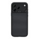 Rixus Mag Carbon With MagSafe Compatible For Apple iPhone 17 Pro, 18 Pro Titanium Black