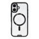 Rixus Crystal Amber Case For Apple iPhone 17 Black