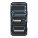 Rixus Crystal Amber Case For Apple iPhone 17 Pro Max, 18 Pro Max Blue