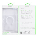 Rixus Anti-Burst Case With MagSafe Compatible For Apple iPhone 17 Pro, 18 Pro Transparent