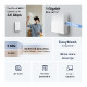 TP-Link RE220BE BE3600 dvopojasni Wi-Fi 7 pojačivač signala, 2882 + 688Mbps, EasyMesh, MLO, Gigabit Ethernet