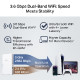 TP-Link RE220BE BE3600 dvopojasni Wi-Fi 7 pojačivač signala, 2882 + 688Mbps, EasyMesh, MLO, Gigabit Ethernet
