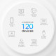 TP-Link Deco X10 AX1500 Mesh Wi-Fi 6 sustav, do 1500 Mbps, 2× Gigabit WAN/LAN, do 190 m2, 1-pack