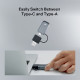 TP-Link Archer TBE230U BE3600 Mini bežični USB adapter, Wi-Fi 7, 2882Mbps + 688Mbps, USB-C/USB-A 3.0, WPA3