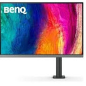 BENQ Monitor  27", UHD 3840x2160, IPS, 95% P3, 100% sRGB, HDR400, 350 nits, Delta E , DualView, KVM, USB-C 90W, DP Alt Mode,