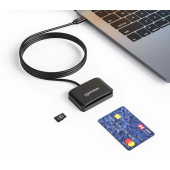 Manhattan USB-C čitač microSD/pametnih kartica