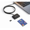 Manhattan USB-C čitač microSD/pametnih kartica