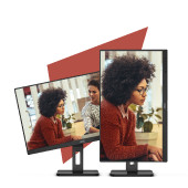 AOC 24E3QAF 23,8", VGA, HDMI, DP, zvuč., HAS